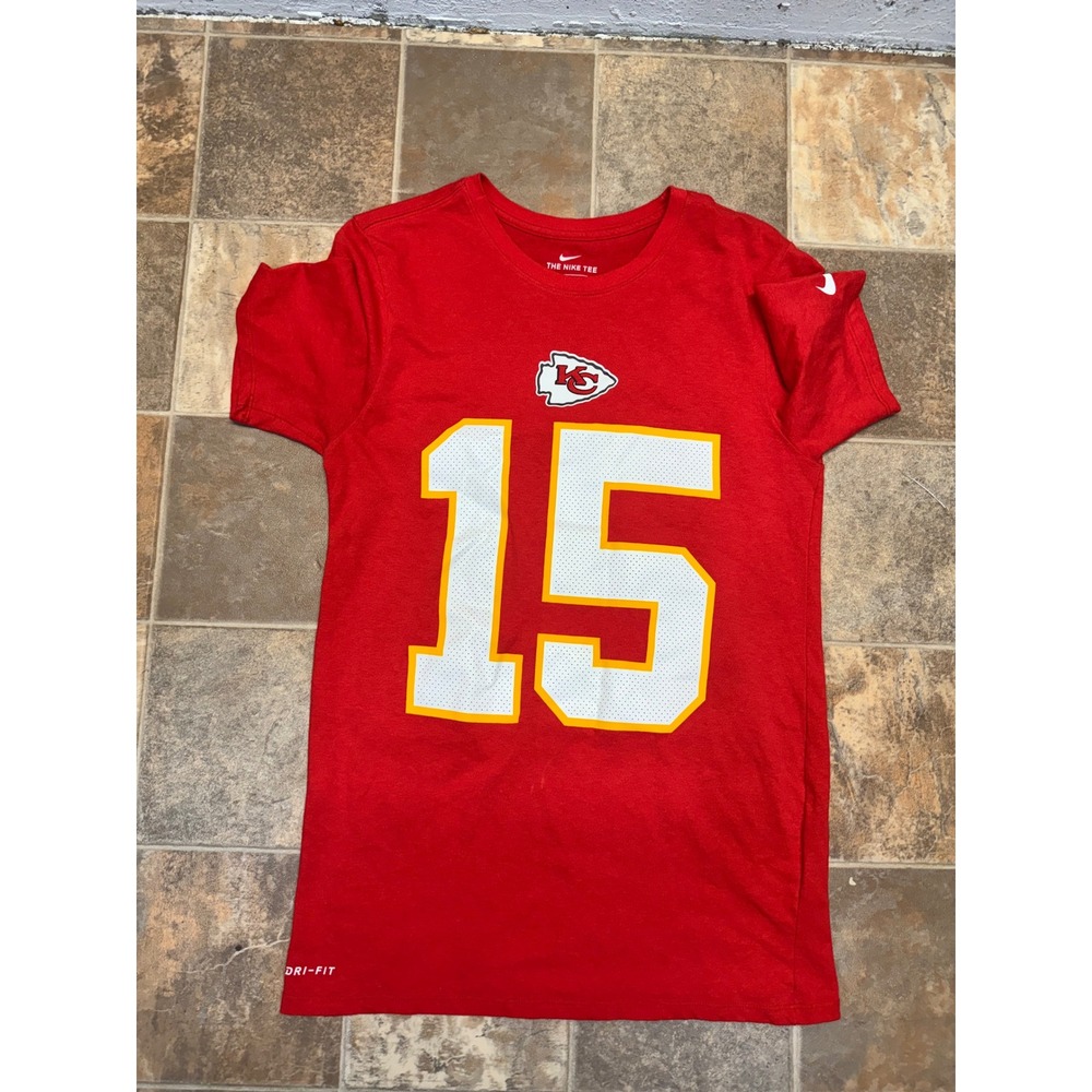 Nike Kansas City Chiefs Patrick Mahomes 15 Dri-FIT T-Shirt Red Small